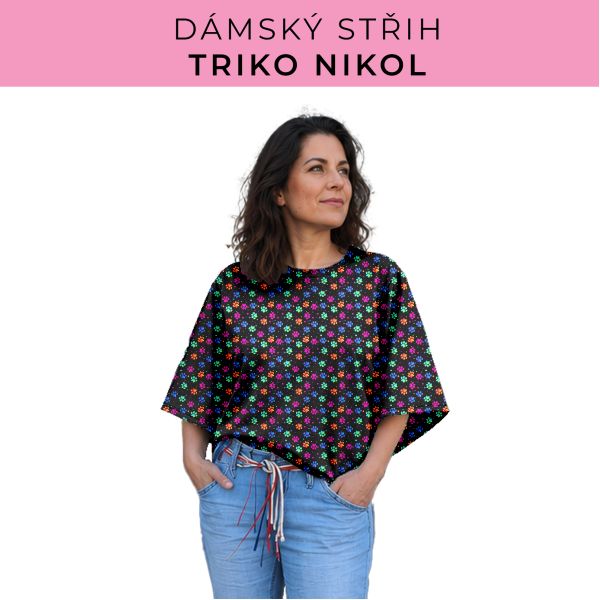 Dámský střih -  triko Nikol