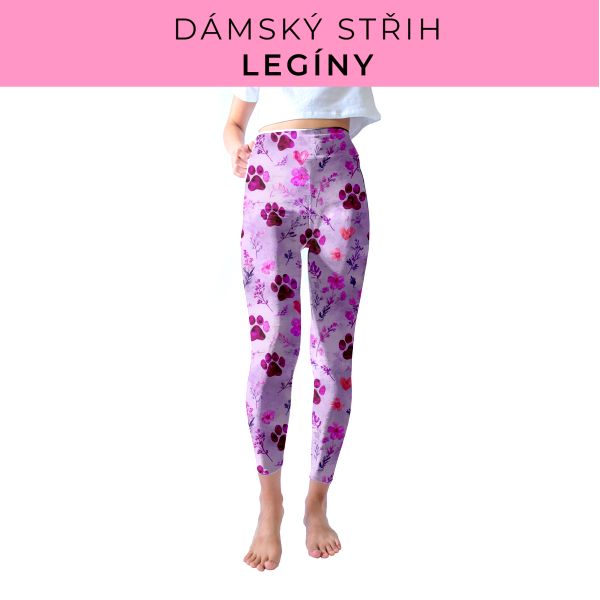 DÁMSKÝ střih - legíny SPORT - SLIM FIT