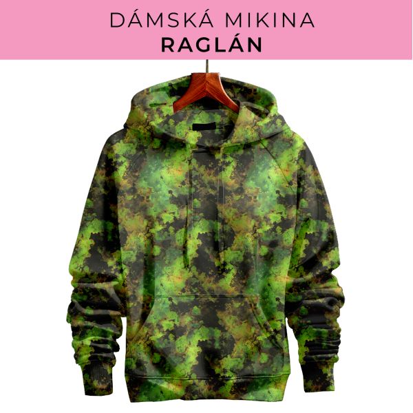 DÁMSKÝ střih - mikina raglán