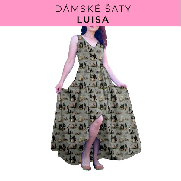 DÁMSKÝ střih - šaty Luisa