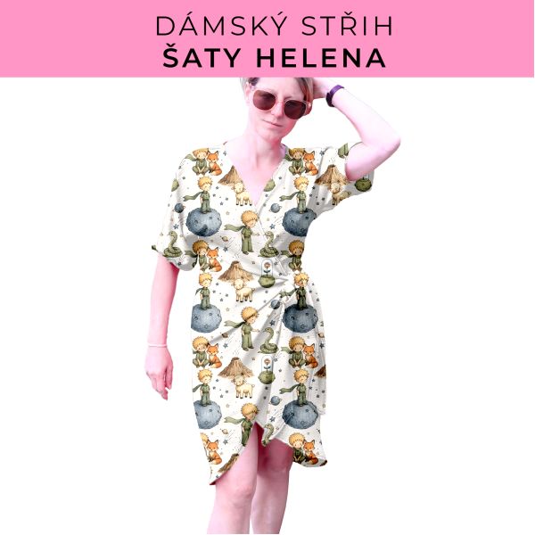 Dámský střih na šaty  Helena