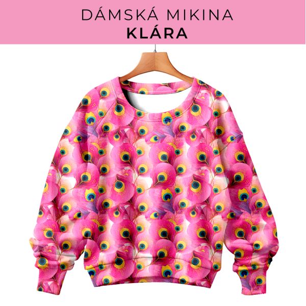 DÁMSKÝ střih - mikina Klára