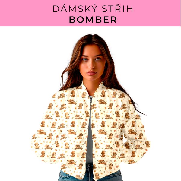 DÁMSKÝ střih - Bomber