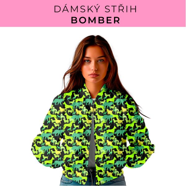 DÁMSKÝ střih - Bomber