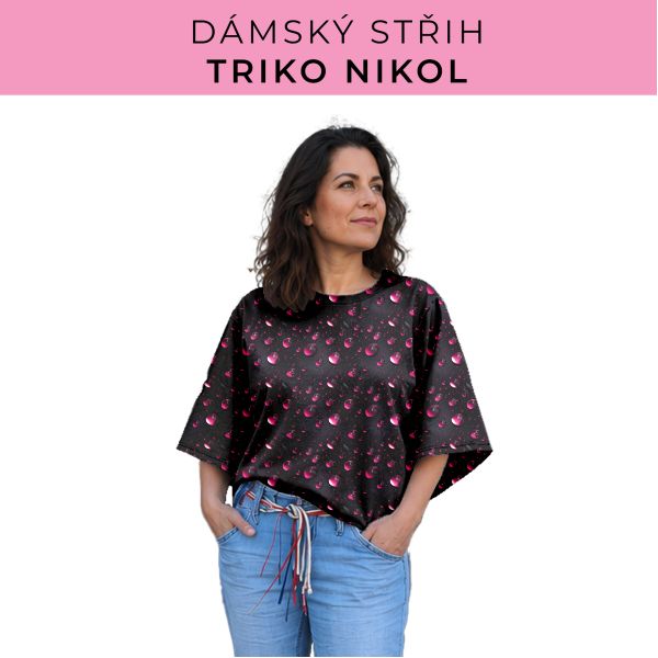 Dámský střih -  triko Nikol