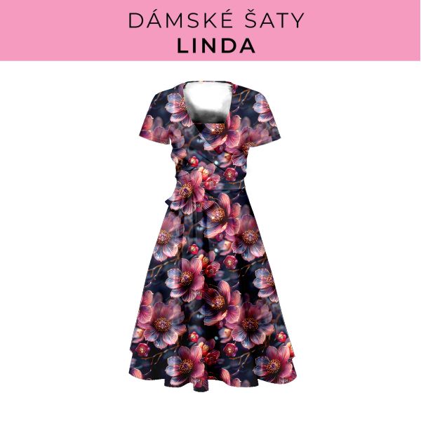 DÁMSKÝ střih - šaty Linda