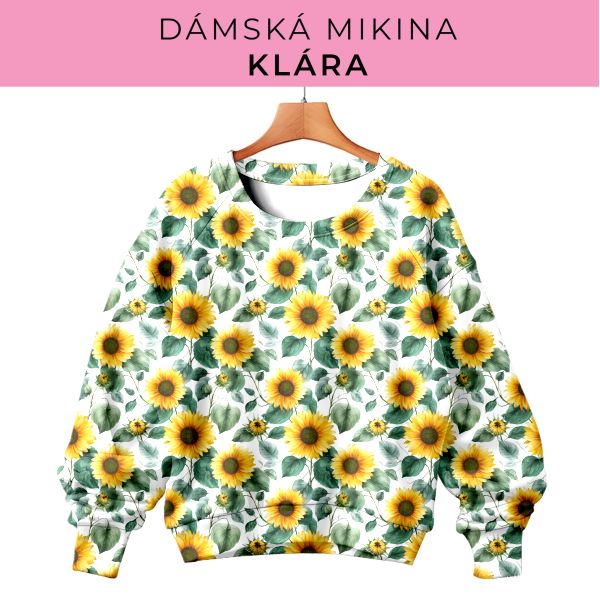 DÁMSKÝ střih - mikina Klára