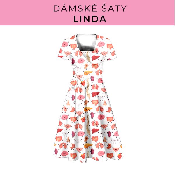 DÁMSKÝ střih - šaty Linda