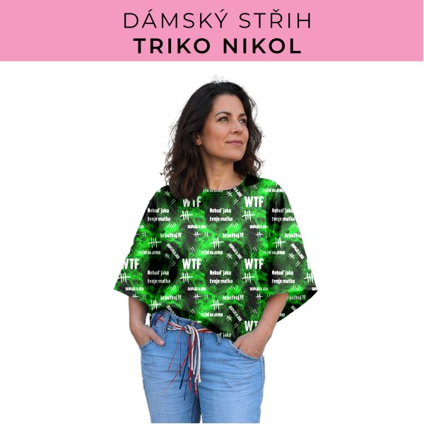 Dámský střih -  triko Nikol