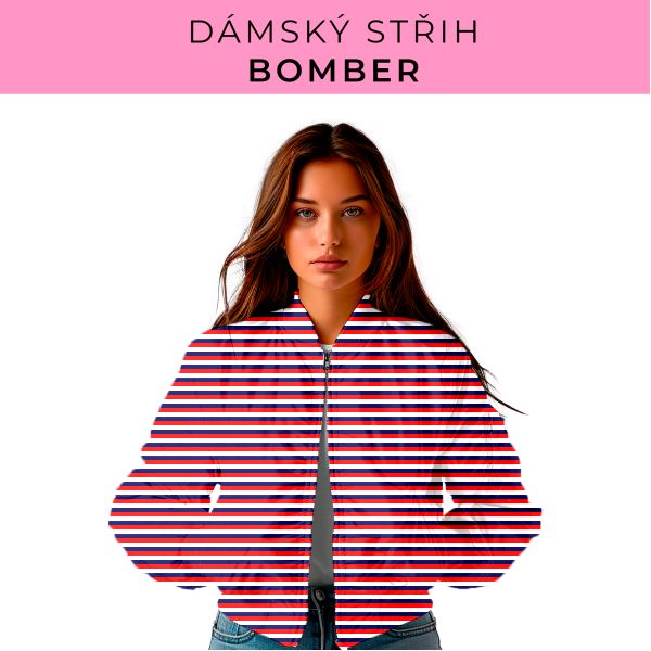 DÁMSKÝ střih - Bomber