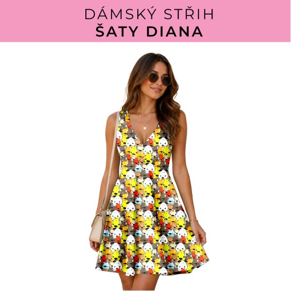 Dámský střih - šaty Diana