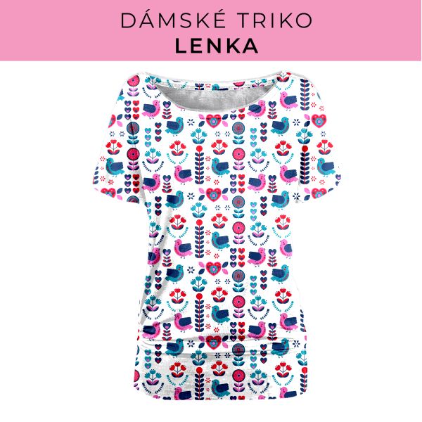 DÁMSKÝ střih - Triko Lenka