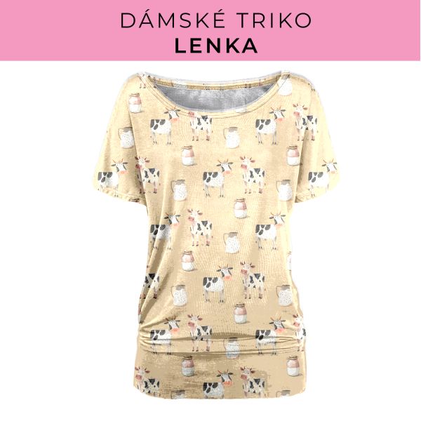 DÁMSKÝ střih - Triko Lenka