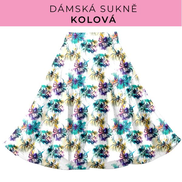 DÁMSKÝ střih - Kolová sukně