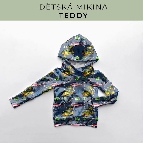 DĚTSKÝ střih - Mikina Teddy