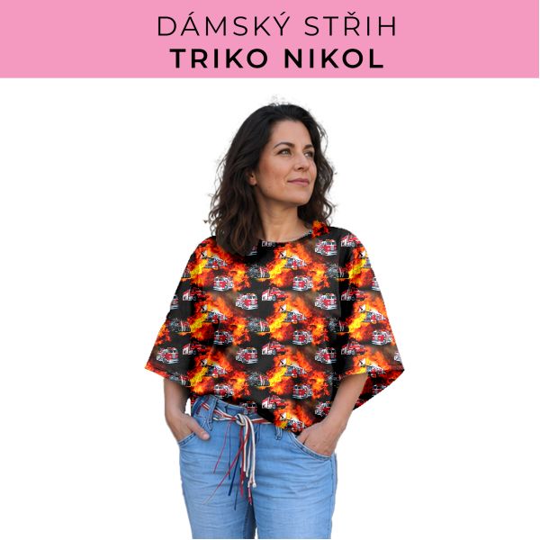 Dámský střih -  triko Nikol