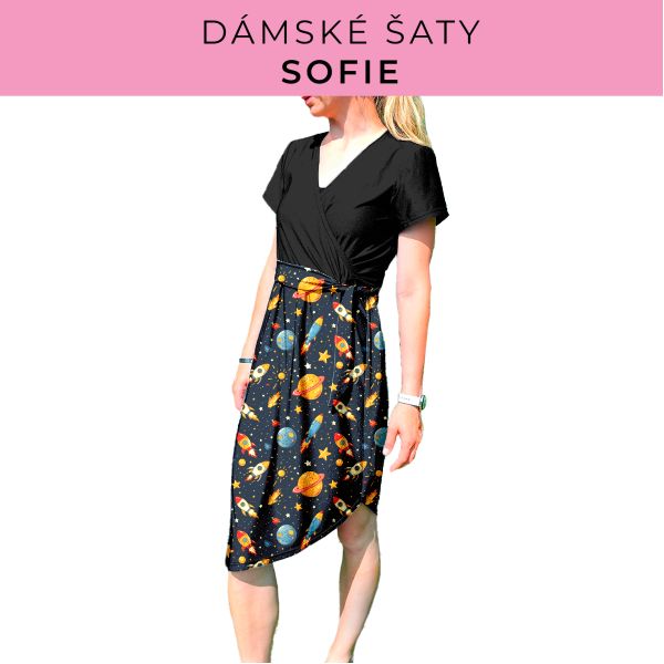 DÁMSKÝ střih - šaty Sofie