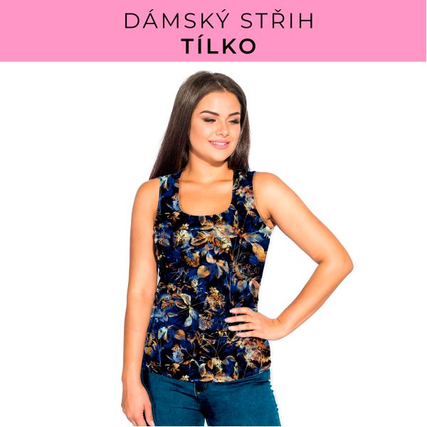 DÁMSKÝ střih - Tílko a kalhoty 