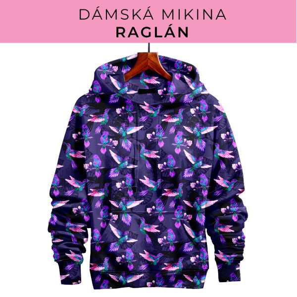 DÁMSKÝ střih - mikina raglán