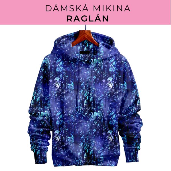 DÁMSKÝ střih - mikina raglán