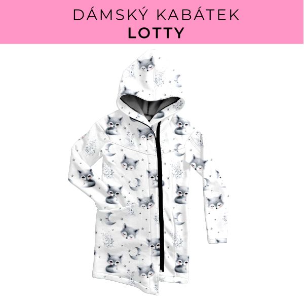 DÁMSKÝ střih - Kabátek Lotty