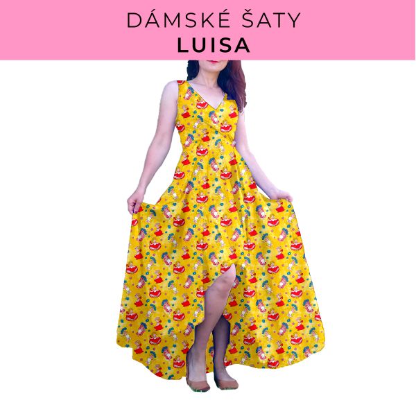 DÁMSKÝ střih - šaty Luisa