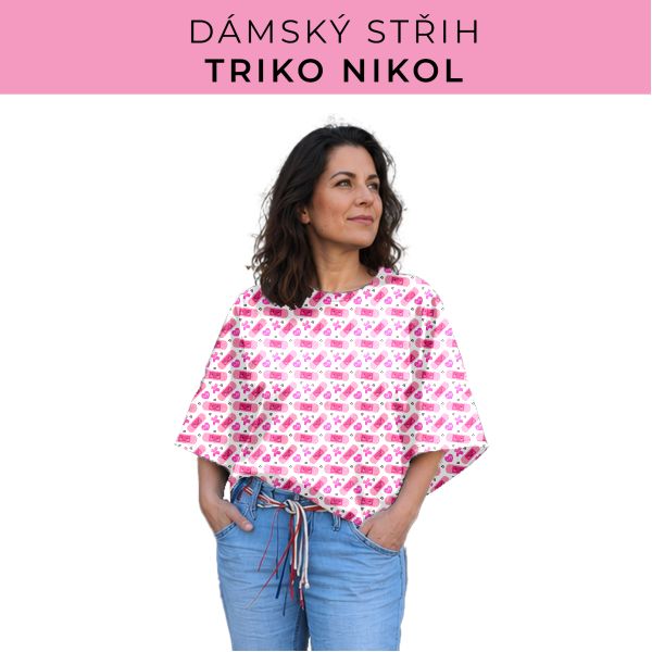 Dámský střih -  triko Nikol