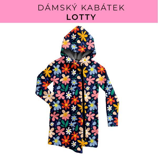 DÁMSKÝ střih - Kabátek Lotty