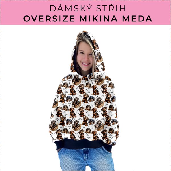 Dámský střih - mikina Meda