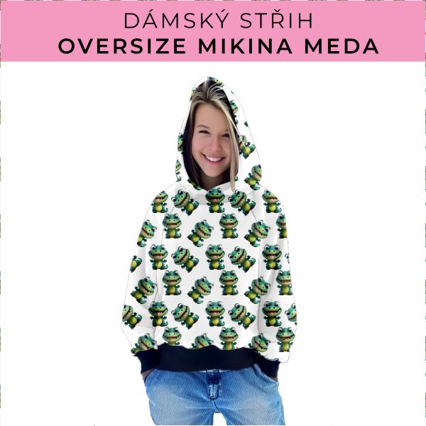 Dámský střih - mikina Meda