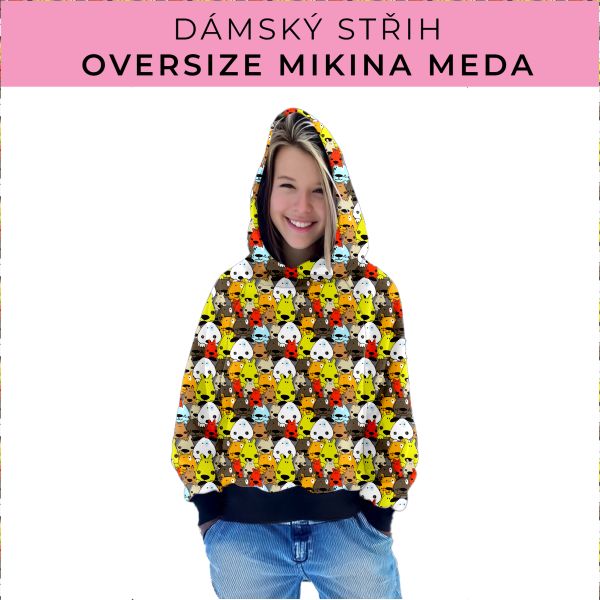Dámský střih - mikina Meda