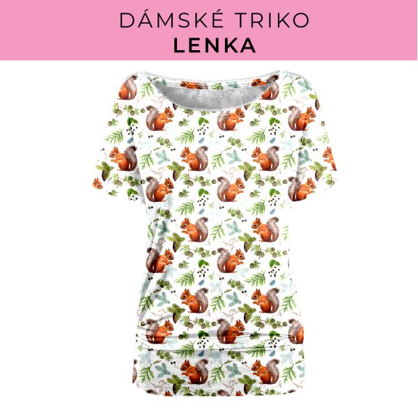 DÁMSKÝ střih - Triko Lenka