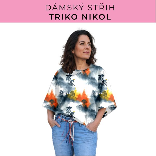 Dámský střih -  triko Nikol