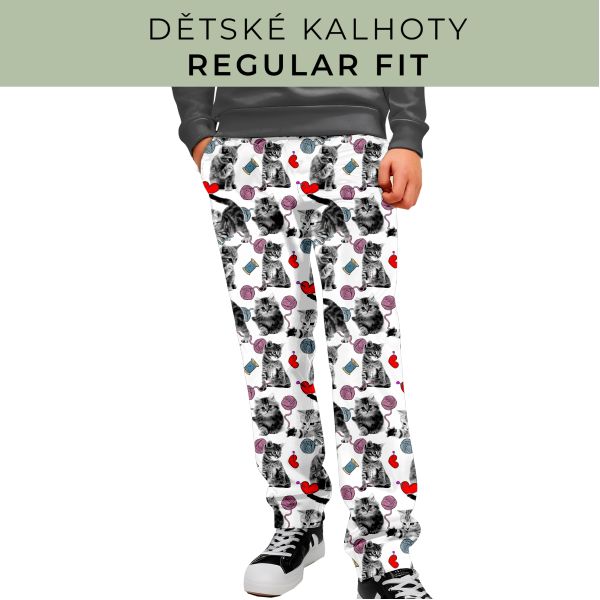 DĚTSKÝ STŘIH - Kalhoty Regular fit