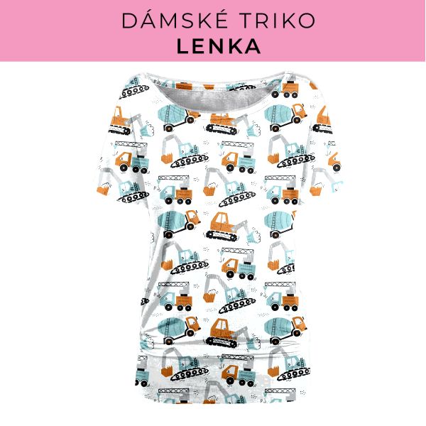 DÁMSKÝ střih - Triko Lenka