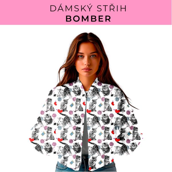 DÁMSKÝ střih - Bomber