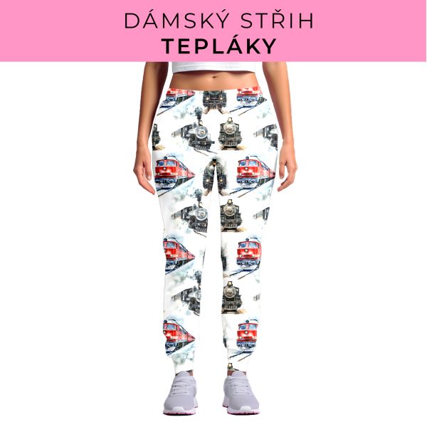 DÁMSKÝ střih - tepláky