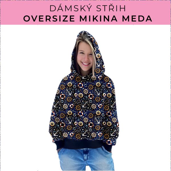 Dámský střih - mikina Meda