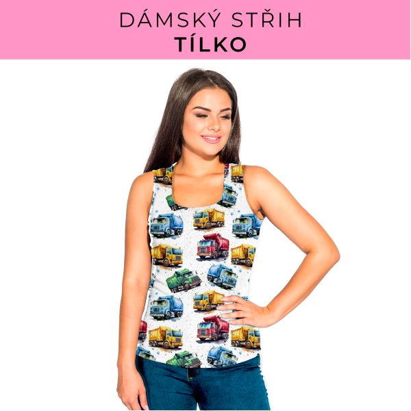 DÁMSKÝ střih - Tílko a kalhoty 