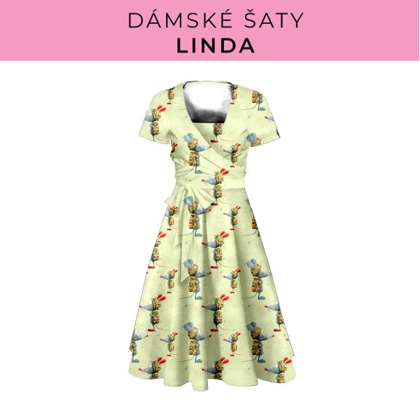 DÁMSKÝ střih - šaty Linda