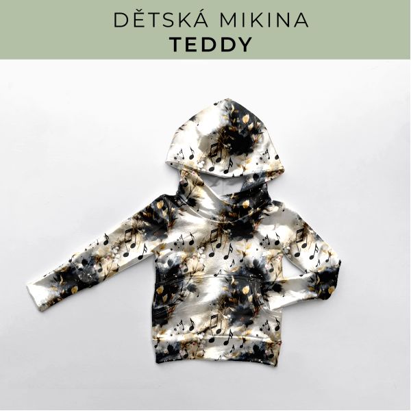 DĚTSKÝ střih - Mikina Teddy