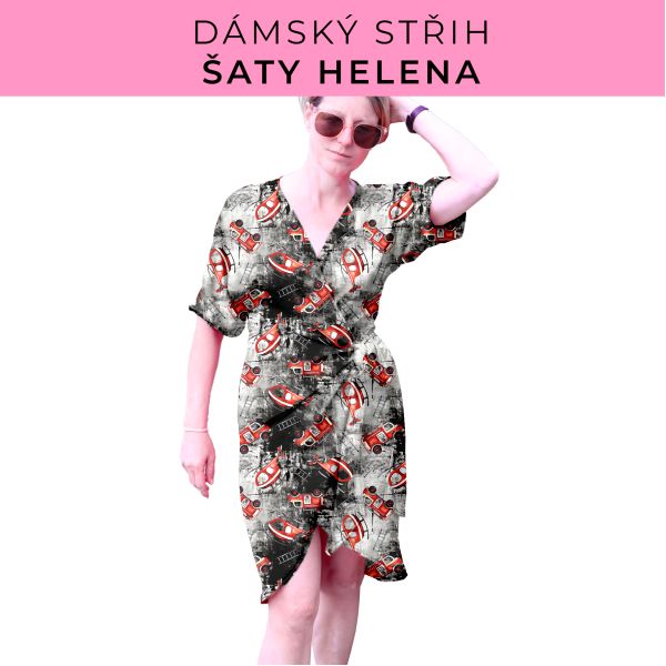 Dámský střih na šaty  Helena