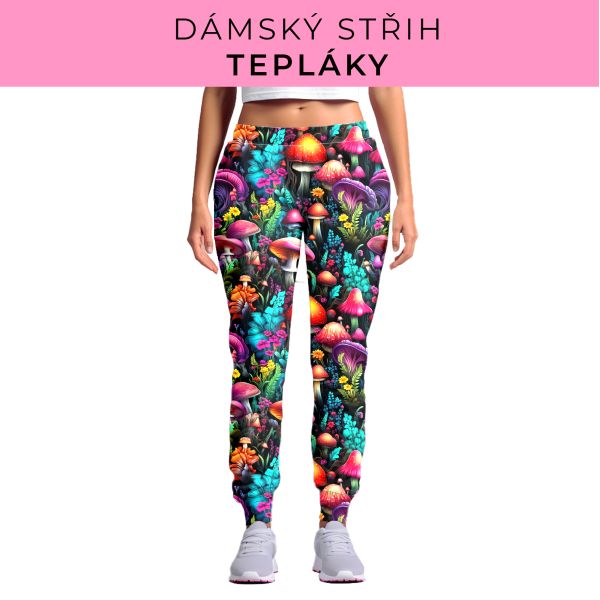 DÁMSKÝ střih - tepláky