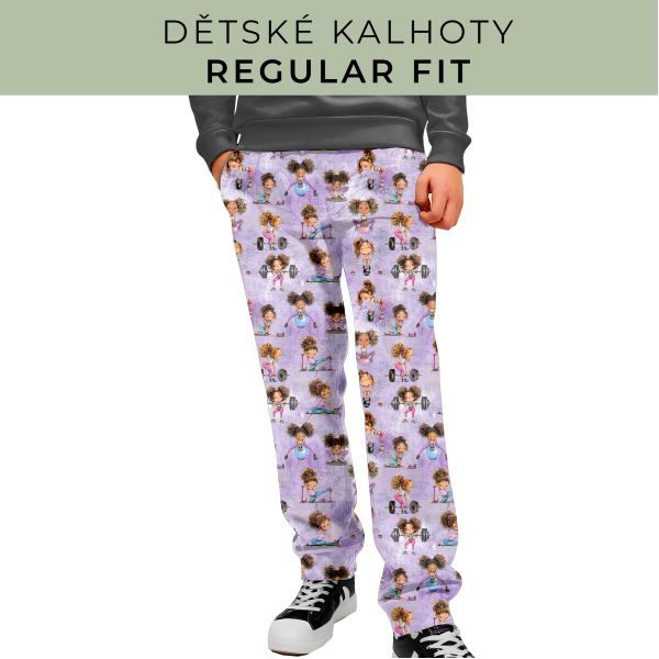 DĚTSKÝ STŘIH - Kalhoty Regular fit