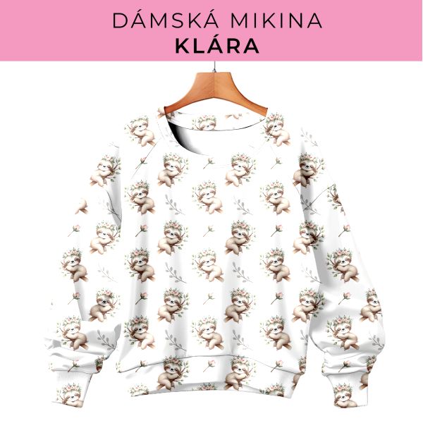 DÁMSKÝ střih - mikina Klára