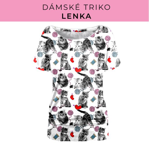 DÁMSKÝ střih - Triko Lenka