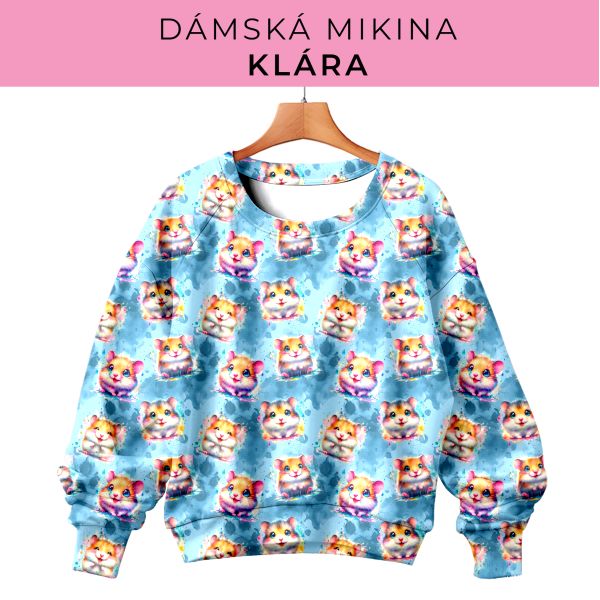 DÁMSKÝ střih - mikina Klára