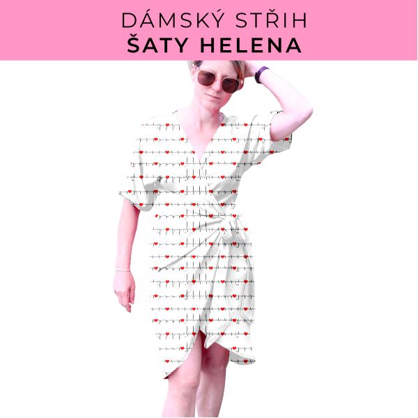 Dámský střih na šaty  Helena