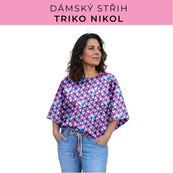 Dámský střih -  triko Nikol