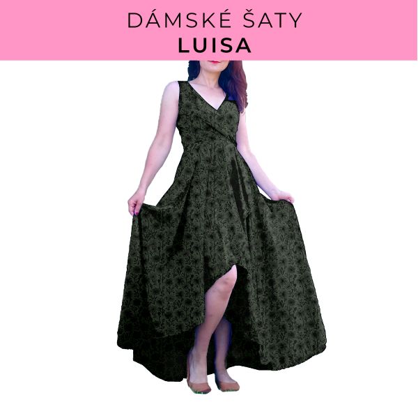 DÁMSKÝ střih - šaty Luisa